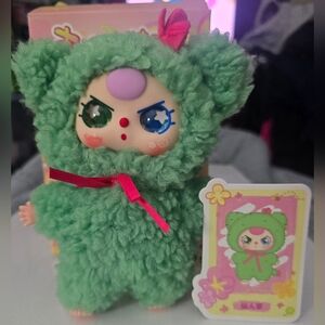 Baby Three Where's Spring Series Plush Pendant  "Cactus"